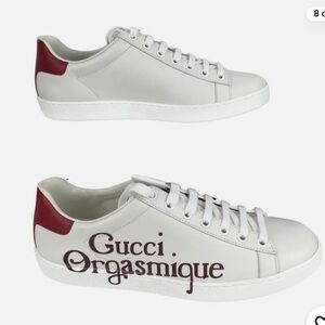 Gucci
Ace leather low trainers
